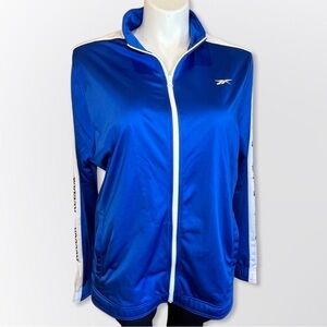 Reebok Blue Unisex Athletic Sport Jacket XL